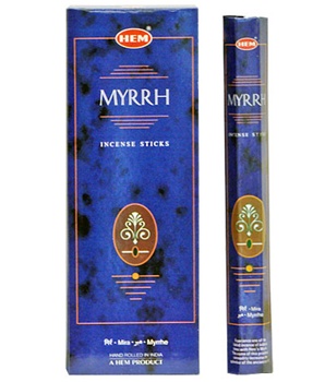 Hem Myrrh Incense (Hex)